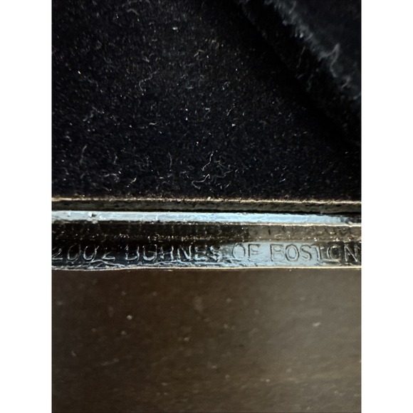 Vintage Burns Ornate Mini Pewter Frame Easel Style 3"x2.25" 2002 - Picture 7 of 8